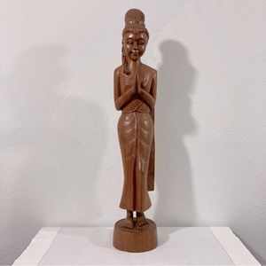 Wooden Sculpture- Bali Woman